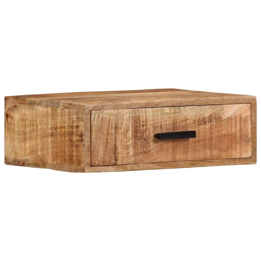 Wand-Nachttisch Mango Massivholz 40 cm
