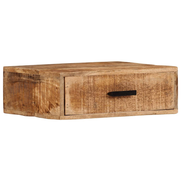 Wand-Nachttisch Mango Massivholz 40 cm