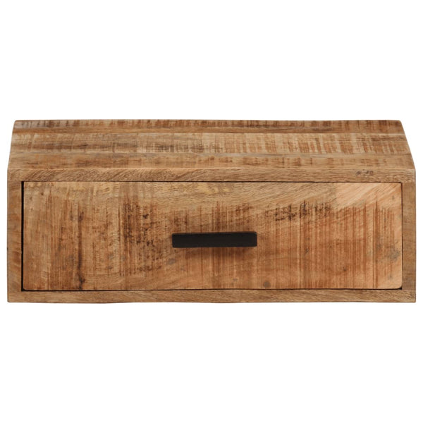 Wand-Nachttisch Mango Massivholz 40 cm