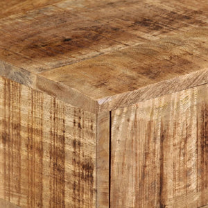 Wand-Nachttisch Mango Massivholz 40 cm