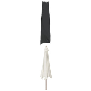 Schutzhülle für Sonnenschirm, Schwarz, 190 cm