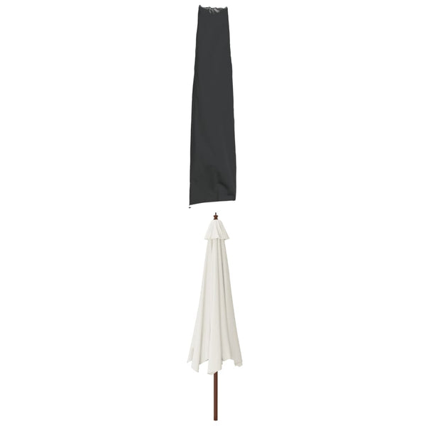 Schutzhülle für Sonnenschirm, Schwarz, 190 cm