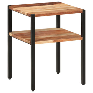 Akazie Beistelltisch 35x35 Massivholz