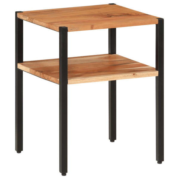 Akazie Beistelltisch 35x35 Massivholz