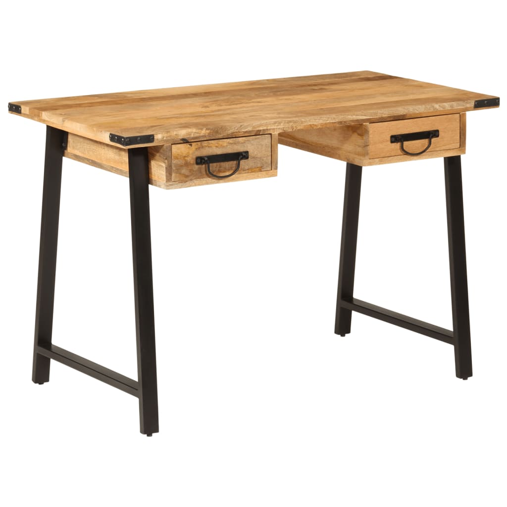 Massivholz Schreibtisch mit Schubladen