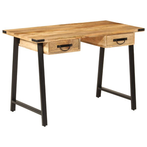 Massivholz Schreibtisch mit Schubladen