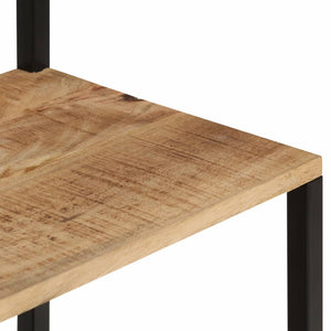 Garderobe mit Schuhablage Mango Massivholz