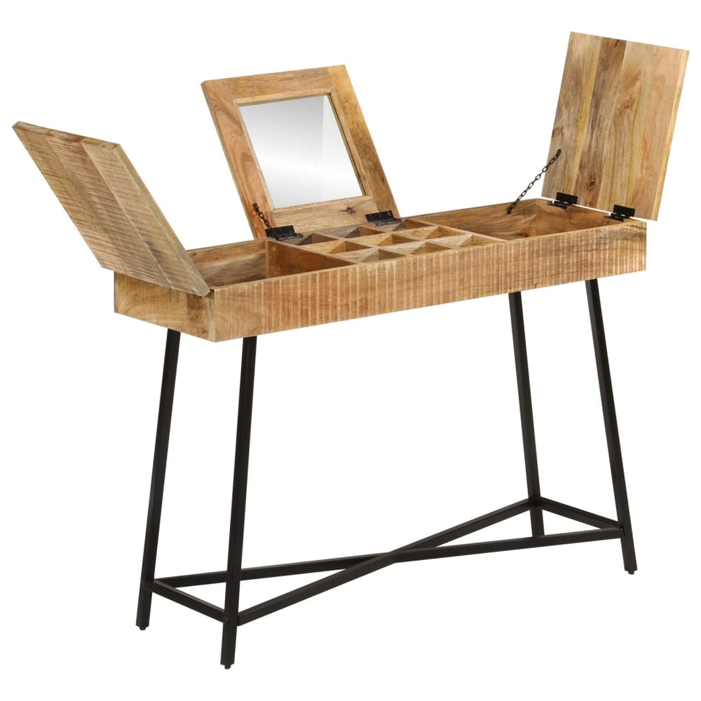 Schminktisch Mango Massivholz 105 cm