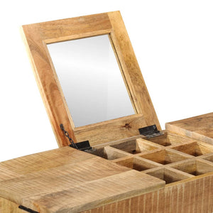 Schminktisch Mango Massivholz 105 cm