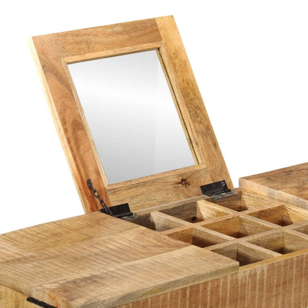 Schminktisch Mango Massivholz 105 cm