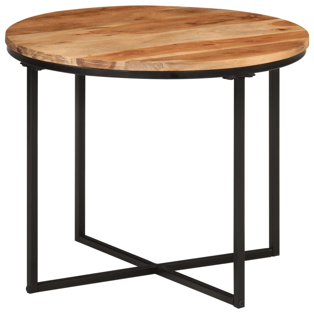 Couchtisch Akazie Massivholz 55x55 cm
