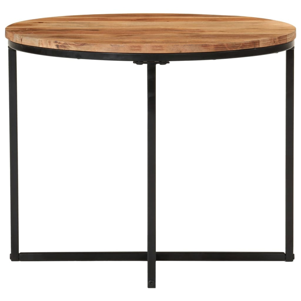 Couchtisch Akazie Massivholz 55x55 cm