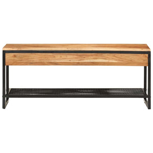 Schuhbank Akazie Massivholz 110cm