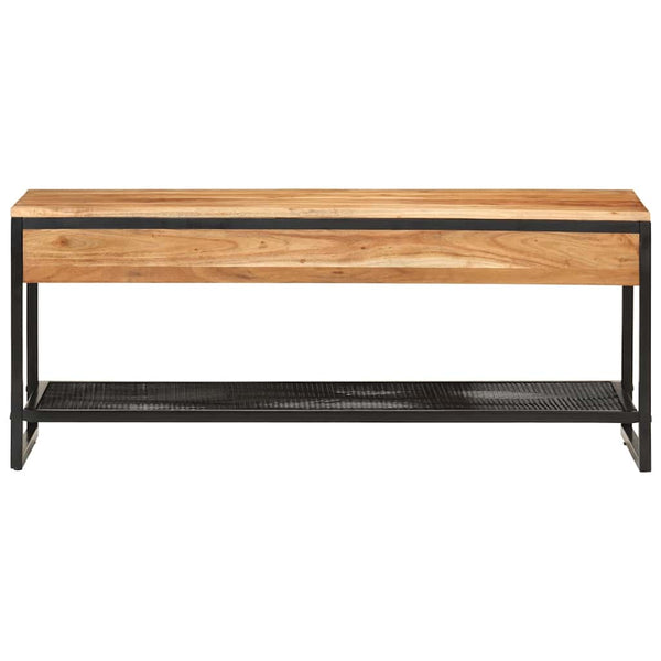 Schuhbank Akazie Massivholz 110cm
