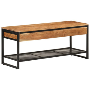 Schuhbank Akazie Massivholz 110cm