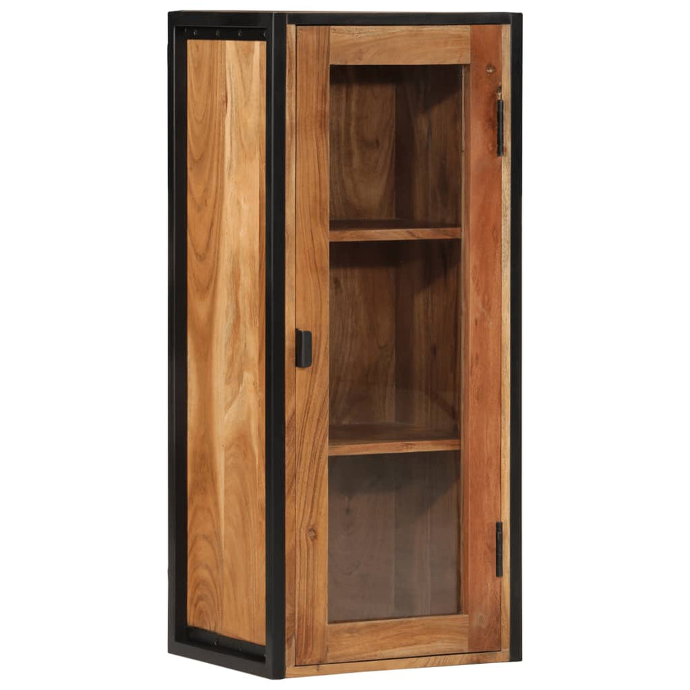 Akazie Bad-Wandschrank 40x30x90 cm