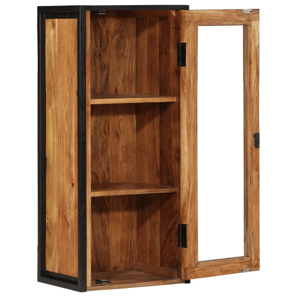 Akazie Bad-Wandschrank 40x30x90 cm