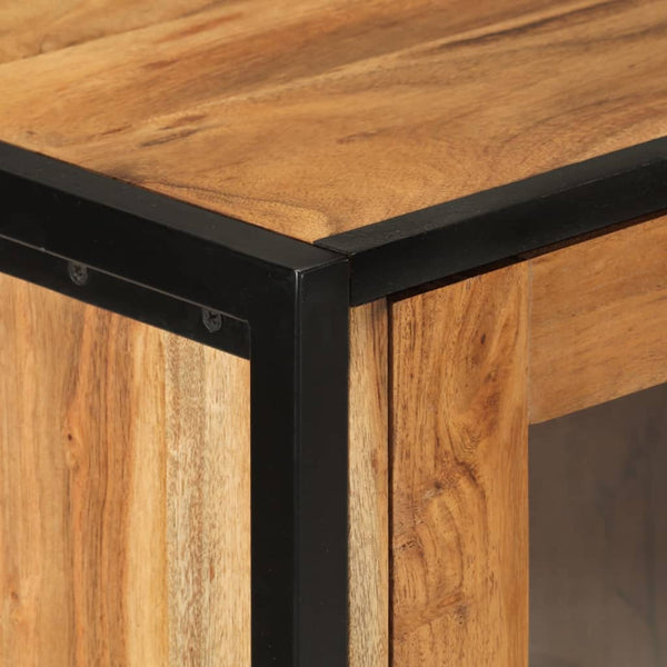Akazie Bad-Wandschrank 40x30x90 cm