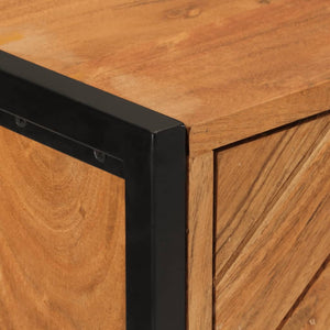 Akazie Badschrank Massivholz 40x30x100 cm