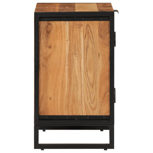 Badschrank Akazie Massivholz 55x60 cm