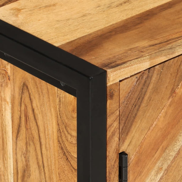 Badschrank Akazie Massivholz 55x60 cm