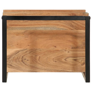 Wandregal Akazie Massivholz 40x30x50 cm