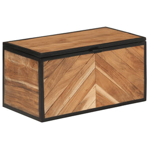 Truhe Akazie Massivholz 60x30x30cm