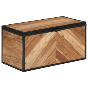 Truhe Akazie Massivholz 60x30x30cm