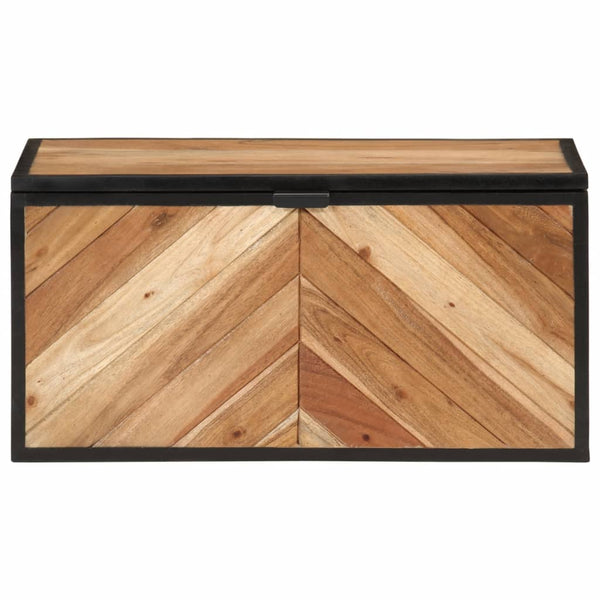 Truhe Akazie Massivholz 60x30x30cm