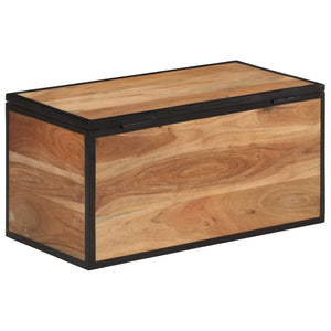 Truhe Akazie Massivholz 60x30x30cm