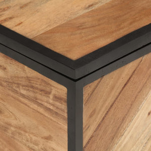 Truhe Akazie Massivholz 60x30x30cm