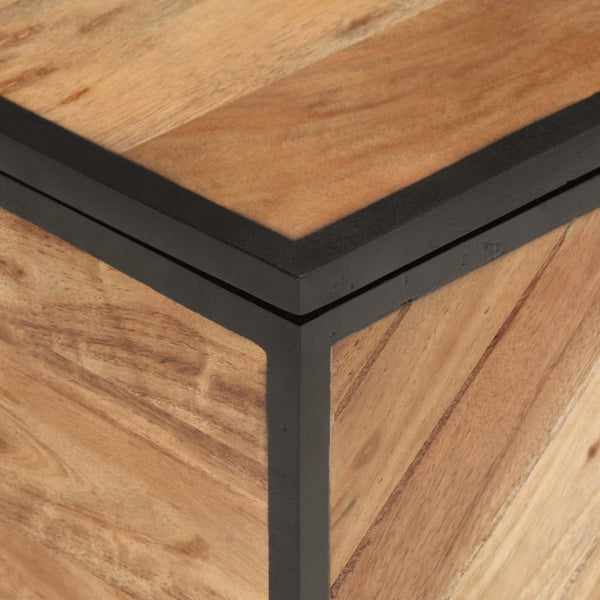 Truhe Akazie Massivholz 60x30x30cm