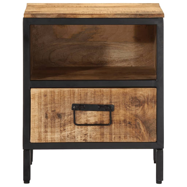 Mango Nachttisch Massivholz 40x35x50 cm