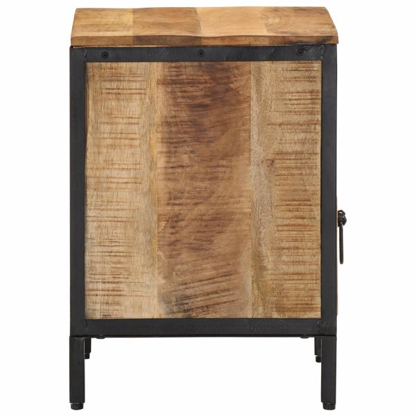 Mango Nachttisch Massivholz 40x35x50 cm