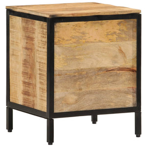 Mango Nachttisch Massivholz 40x35x50 cm