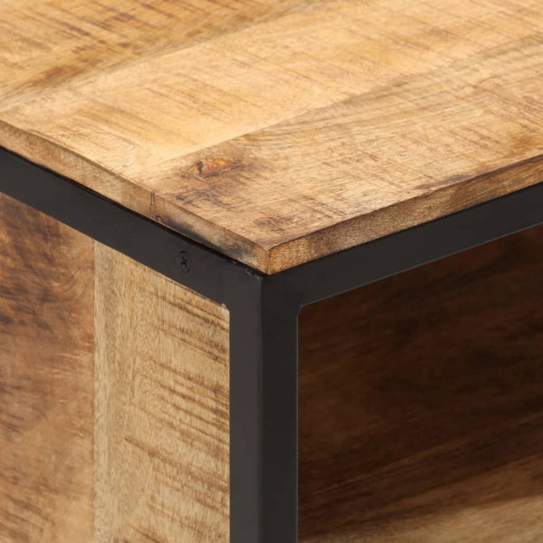 Mango Nachttisch Massivholz 40x35x50 cm