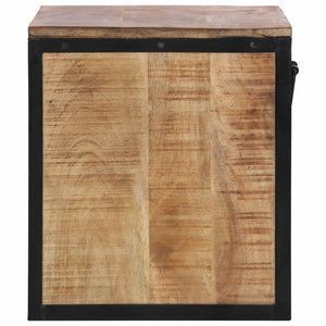Mango Nachttisch Massivholz 40x35x40 cm
