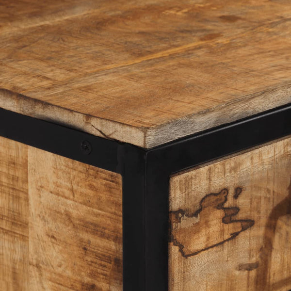 Mango Nachttisch Massivholz 40x35x40 cm