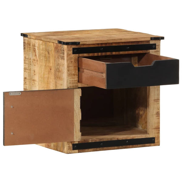 Nachttisch Mango Massivholz 45x40x45 cm