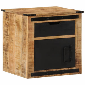 Nachttisch Mango Massivholz 45x40x45 cm