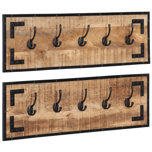 Mango Massivholz Garderoben 2er Set
