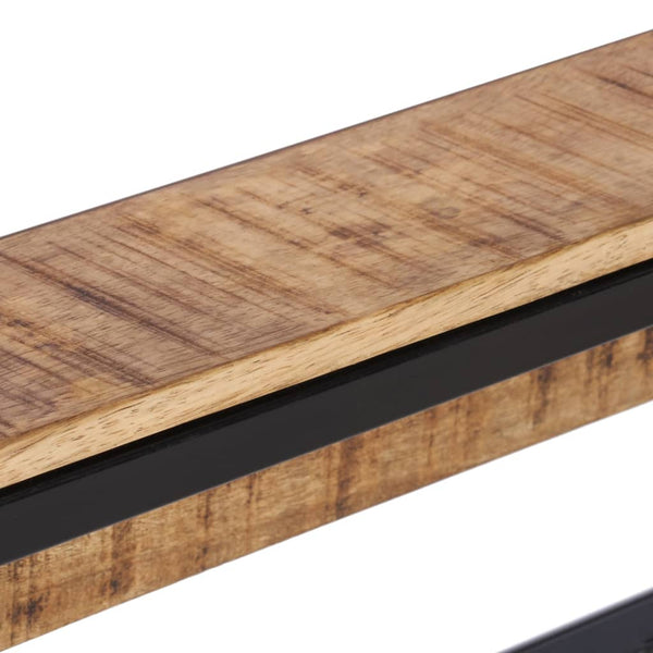 Garderobe aus Mangoholz, 87 cm