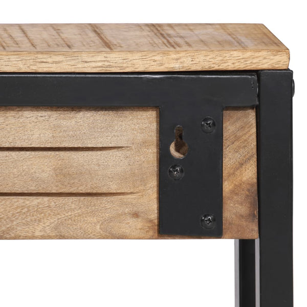 Garderobe aus Mangoholz, 87 cm