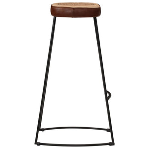 Barhocker 2er Set Dunkelbraun