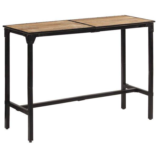 vidaXL Bar Table 150x55x107 cm Rough Solid Mango Wood