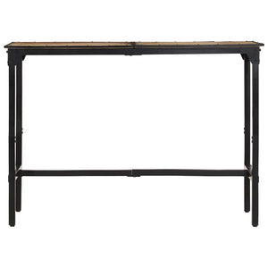 vidaXL Bar Table 150x55x107 cm Rough Solid Mango Wood