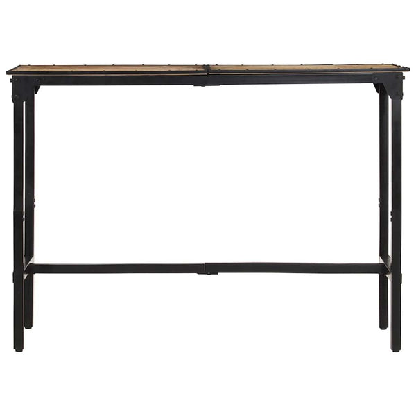 vidaXL Bar Table 150x55x107 cm Rough Solid Mango Wood