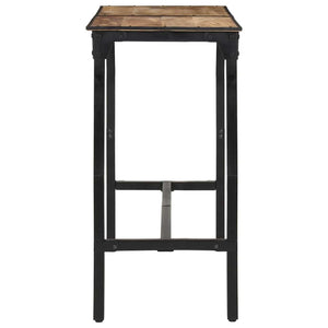 vidaXL Bar Table 150x55x107 cm Rough Solid Mango Wood