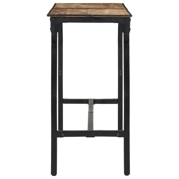 vidaXL Bar Table 150x55x107 cm Rough Solid Mango Wood