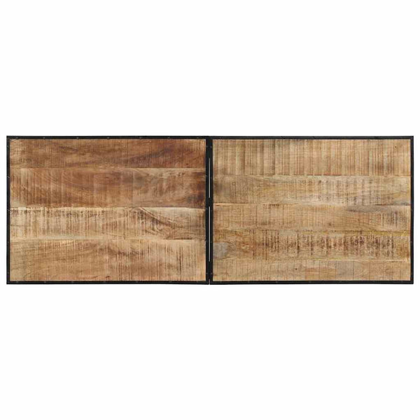 vidaXL Bar Table 150x55x107 cm Rough Solid Mango Wood